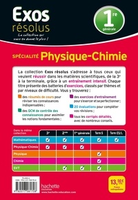 EXOS RESOLUS SPECIALITE Physique-Chimie 1re