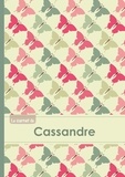  XXX - Le carnet de Cassandre - Lignes, 96p, A5 - Papillons Vintage.