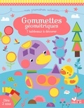Véronique Petit - Gommettes géométriques - 7 tableaux à décorer.