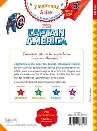 Captain America. Début de CP Niveau 1