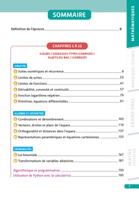 Ma compil' de spécialités Maths Physique-Chimie. + Grand Oral + Option Maths expertes  Edition 2021