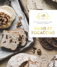 Virginie Robichon - Pains et focaccias - 30 recettes réconfortantes à couper, à tartiner, à partager.