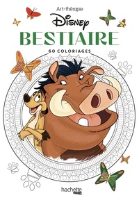  Disney et Aurélia-Stéphanie Bertrand - Bestiaire Disney - 60 coloriages.