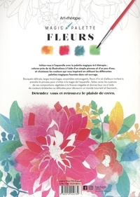 Magic palette Fleurs. Avec un pinceau