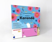  Hachette - Karenda - Calendrier familial comme au Japon septembre 2021-décembre 2022. Avec 1 kakébo et 1 crayon.