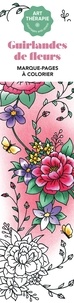 Caroline Aellen - Guirlandes de fleurs - 50 marque-page à colorier.
