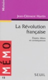 Jean-Clément Martin - La Revolution Francaise. Etapes, Bilans Et Consequences.