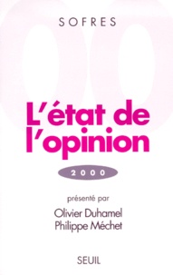  SOFRES - L'Etat De L'Opinion. Edition 2000.