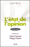  TNS SOFRES - L'Etat De L'Opinion. Edition 2002.
