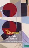 Paul Ricoeur - Du Texte A L'Action. Tome 2, Essais D'Hermeneutique.