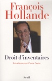 François Hollande - Droit d'inventaires.