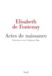 Elisabeth de Fontenay - Actes de naissance.