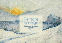  Seuil - Peindre la neige - 20 cartes de voeux à poster.
