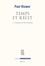 Paul Ricoeur - TEMPS ET RECIT. - Tome 1.