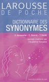 Emile Genouvrier et Claude Désirat - Dictionnaire des synonymes.