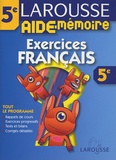 Jeanine Borrel - Exercices Français 5e.