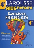 Jeanine Borrel - Exercices Français 4e.