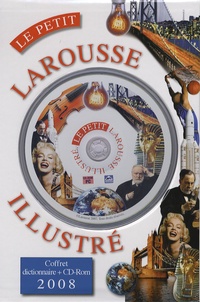  Larousse - Le Petit Larousse illustré 2008 - Coffret Noël. 1 Cédérom