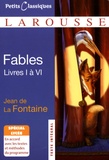 Jean de La Fontaine et Guillaume Peureux - Fables - Livres I à VI.