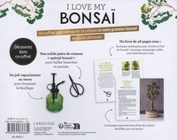 I love my bonsaï !. Coffret avec 1 paire de ciseaux "spécial bonsaï" et 1 vaporisateur