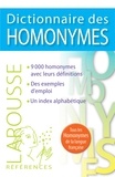 Christine Ouvrard - Dictionnaire des homonymes.