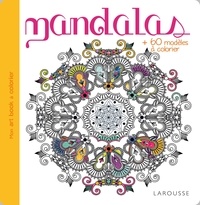  Larousse jeunesse - Mandalas - Plus de 60 modèles à colorier.