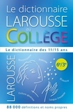 Carine Girac-Marinier - Le dictionnaire Larousse du collège offert en récompense scolaire.