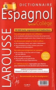 Dictionnaire français-espagnol et espagnol-français. Spécial collège