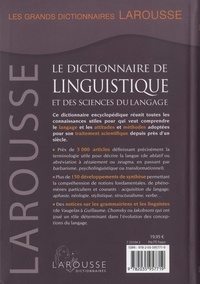 Le dictionnaire de linguistique et des sciences du langage