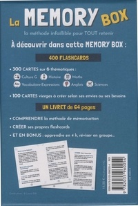 La memory box. 400 flashcards + 1 livret : la méthode infaillible pour TOUT retenir