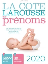 Laure Karpiel - La cote Larousse des prénoms.
