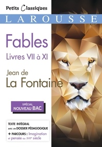 Jean de La Fontaine - Fables livres VII à XI.