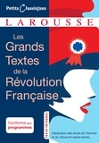  Collectif - Les grands textes de la révolution française.