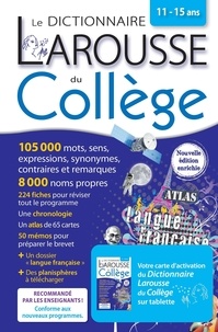 Carine Girac-Marinier - Le dictionnaire Larousse du Collège - Avec une carte d'activation du Dictionnaire Larousse du Collège sur tablette.