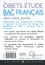 Laurence Babic et Cécile Jannuska - Les objets d'étude du bac français dans votre poche.