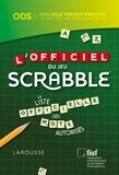 Florian Lévy - L'officiel du jeu Scrabble - La liste officielle des mots autorisés - Pack en 2 volumes : Avec un carnet de scores offert.
