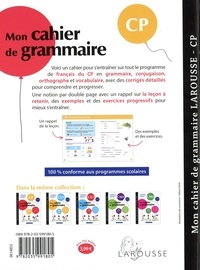 Mon cahier de grammaire CP. Orthographe, grammaire, conjugaison, vocabulaire
