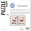  Larousse - Les recettes sucrées de Billie Blake - Contient 2 puzzles de 420 pièces chacun et un livret.