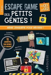 Mathieu Quénée - Escape game des petits génies ! - Du CE1 au CE2.