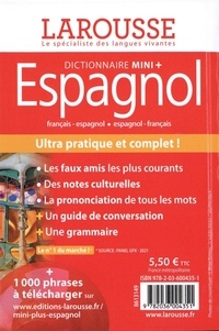 Dictionnaire mini + espagnol