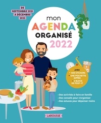  Larousse - Mon agenda organisé - De septembre 2021 à décembre 2022.