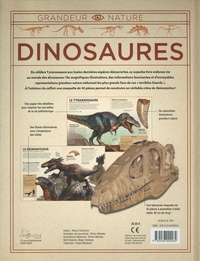 Dinosaures. Construis un vrai crâne de Deinonychus. Avec une maquette à taille réelle