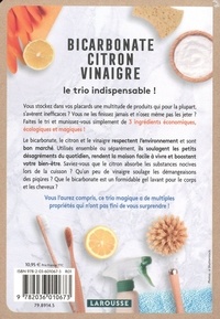 Bicarbonate, Citron, Vinaigre. Les 3 fantastiques du quotidien