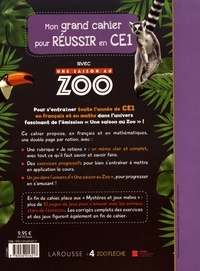 Mon grand cahier pour réussir en CE1 avec une saison au zoo