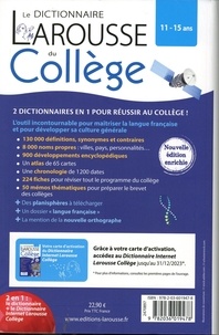 Dictionnaire Larousse du collège bimédia. Avec 1 carte d'activation du Dictionnaire Internet Larousse Collège  édition revue et augmentée