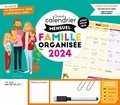  Larousse - Grand calendrier mensuel famille organisée - 16 mois de septembre 2023 à décembre 2024.
