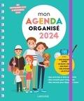 Isabelle Jeuge-Maynart et Ghislaine Stora - Mon agenda organisé - De septembre 2023 à décembre 2024. Avec un stylo.