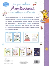 Mon grand cahier Montessori d'activités pour toute l'année