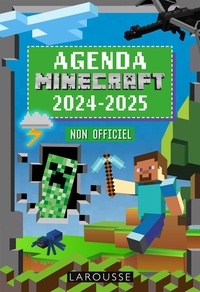  Larousse - Agenda scolaire Minecraft.