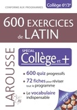 Sarah Bach - 600 exercices de latin - Spécial Collège.